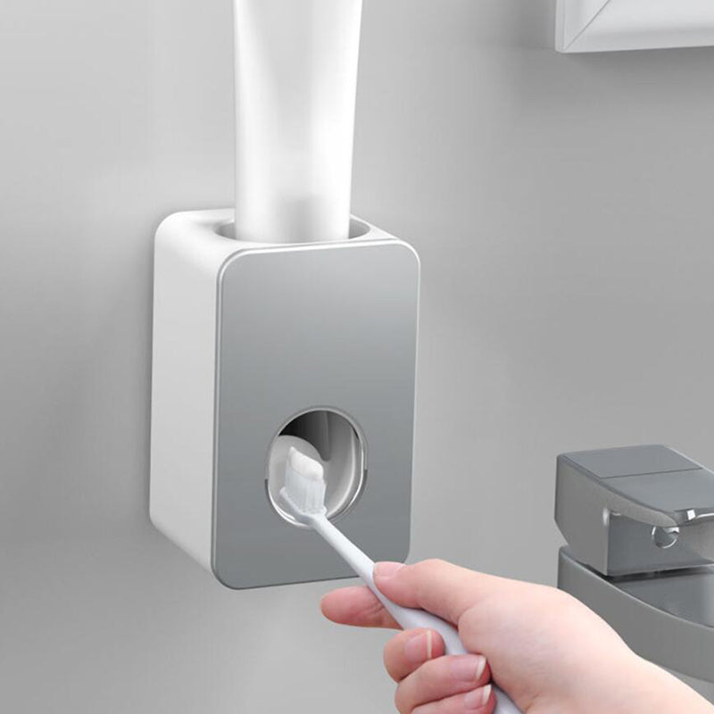 Wall-Mounted Punch-Free Lazy Squeezing Toothpaste Dispenser